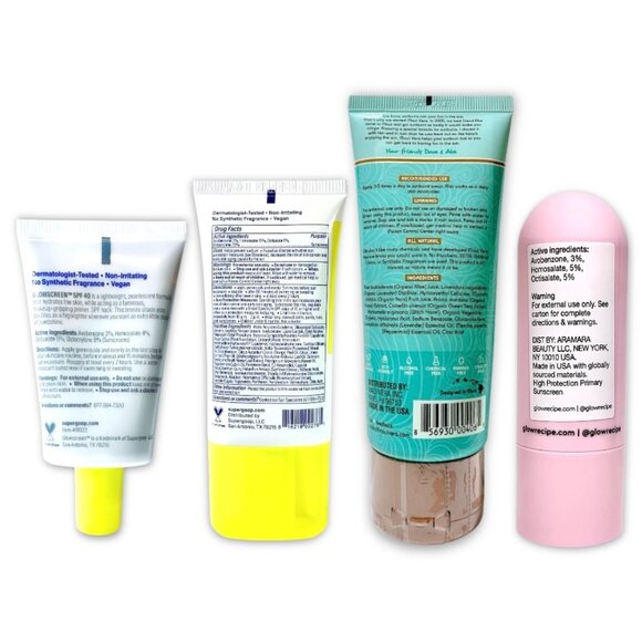 Sephora Favorites x Supergoop! Sunscreen Bundle + Glow Recipe + AfterSun Gel—NWT - Picture 3 of 9